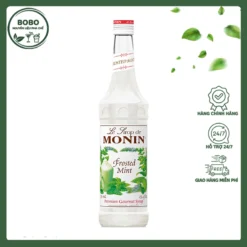 Syrup Monin Bạc Hà Trắng Frosted Mint 700ml