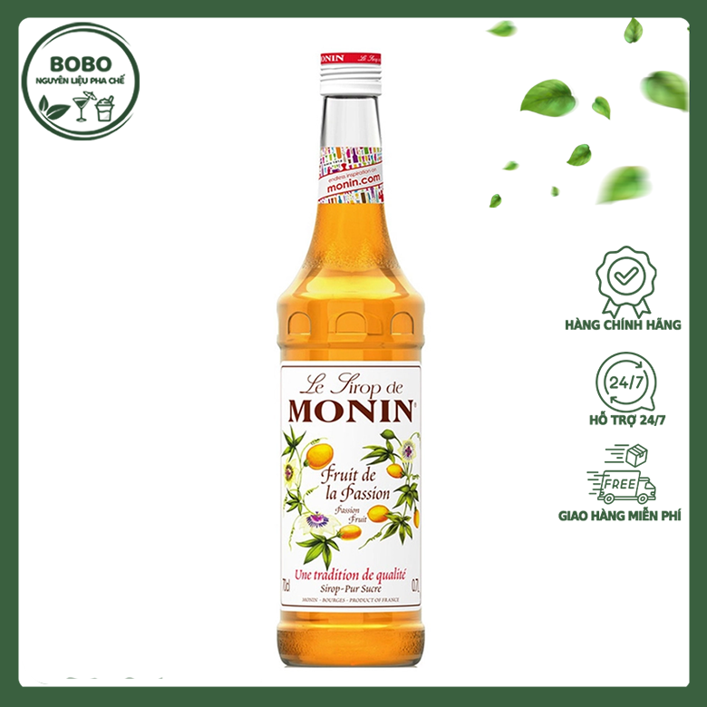 Syrup Monin Chanh Dây Passion Fruit 700ml