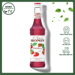 Syrup Monin Dâu Strawberry 700ml