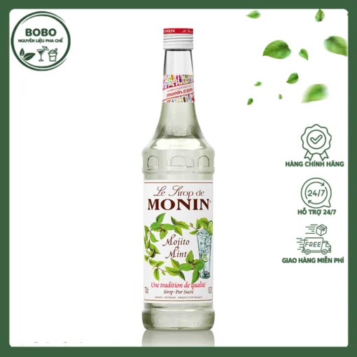 Syrup Monin Bạc Hà Mojito Mint 700ml