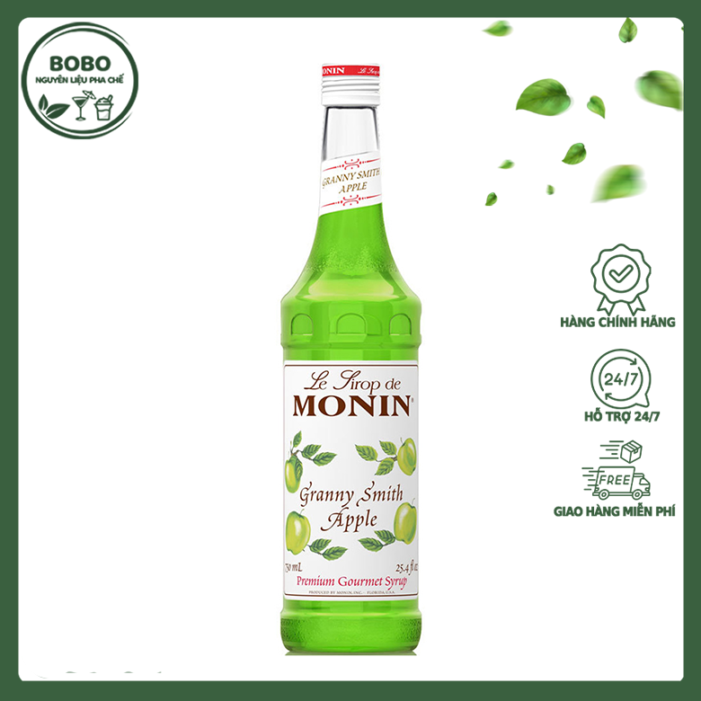 Syrup Monin Táo Xanh Green Apple 700ml