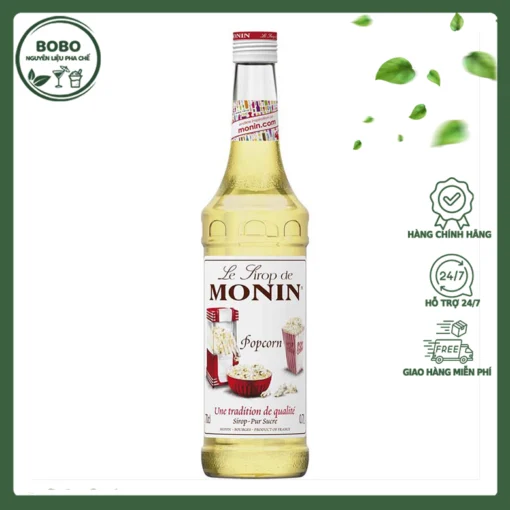 Syrup Monin Bỏng Ngô Popcorn 700ml
