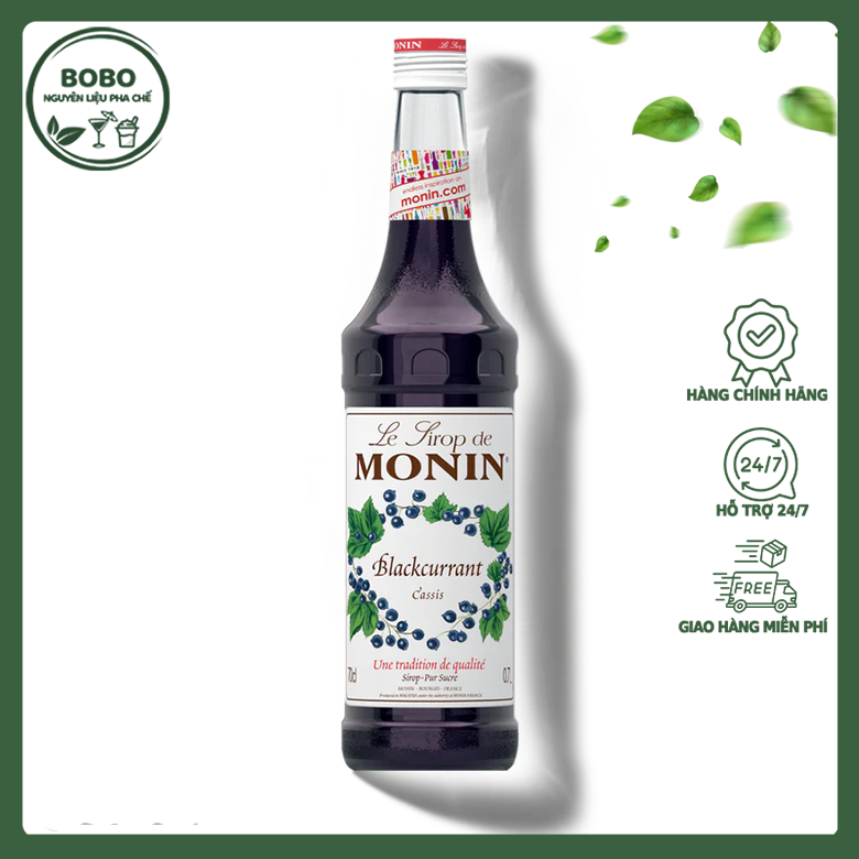 Syrup Monin Nho Đen 700ml