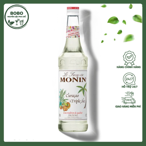 Syrup Monin Curacao Triple Sec 700ml
