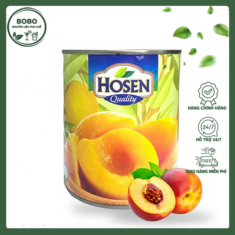 Đào Ngâm Hosen 825Gr