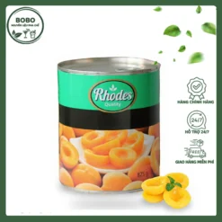 Đào Ngâm Rhodes 825Gr