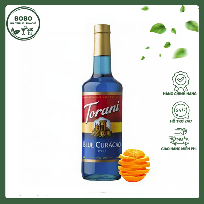 Torani Blue Curacao 750Ml