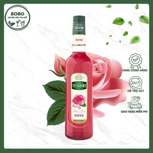Teisseire Hoa Hồng 700Ml
