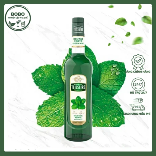 Teisseire Bạc Hà Xanh  - Mint 700Ml