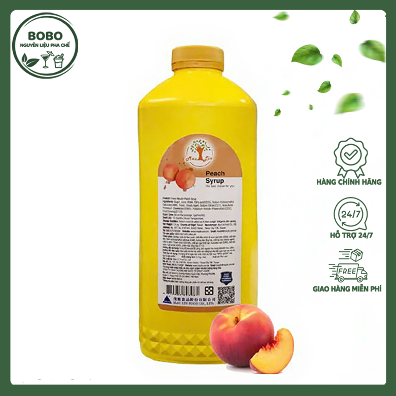 Siro Maulin Đào 2.5Kg