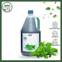 Siro Gtp Bạc Hà Chai 1,9L