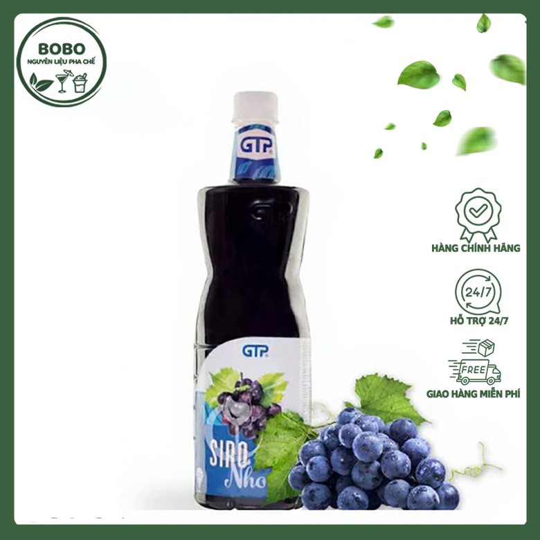 Siro Gtp Nho 930Ml