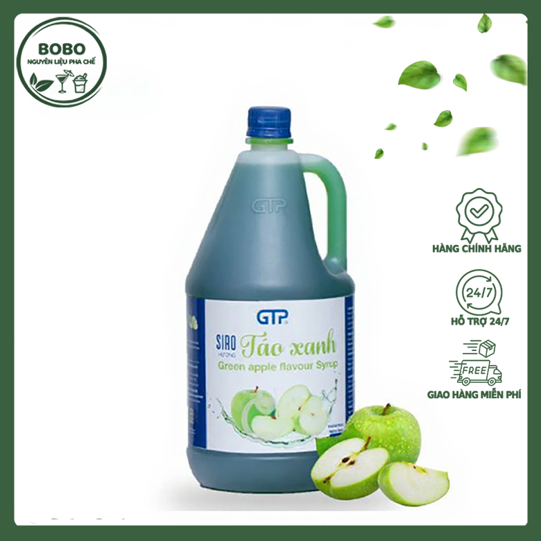 Siro Gtp Táo Xanh Chai 1,9L