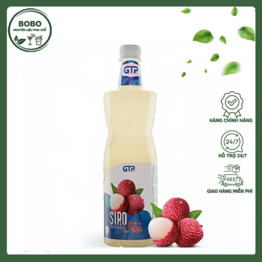 Siro Gtp Vải 930Ml
