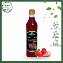 Siro Golden Farm Dâu 520Ml