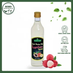 Siro Golden Farm Vải 520Ml