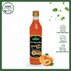 Siro Golden Farm Đào 520Ml