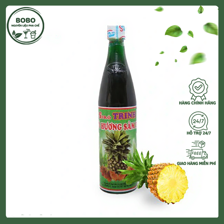 Siro Trinh Sâm Dứa 650Ml