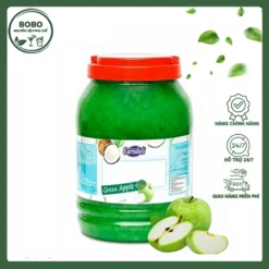 Thạch Dừa Eurodeli Vị Táo Xanh 3.8Kg