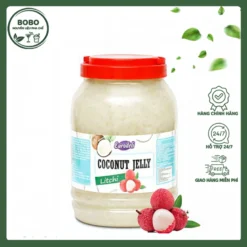 Thạch Dừa Eurodeli Vị Vải 3.8Kg