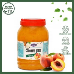 Thạch Dừa Eurodeli Vị Đào 3.8Kg