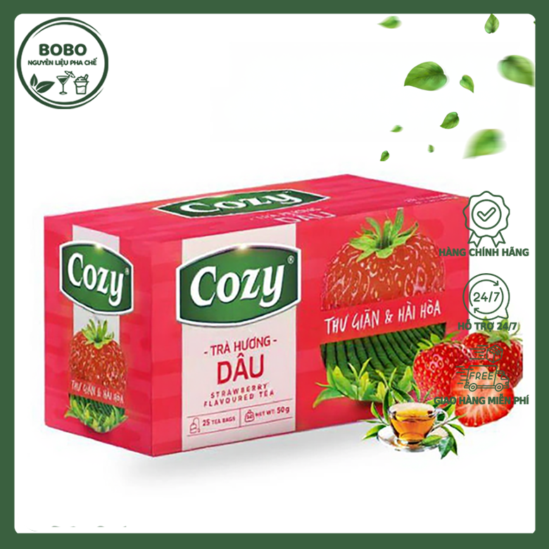 Cozy Trà Dâu Túi Lọc