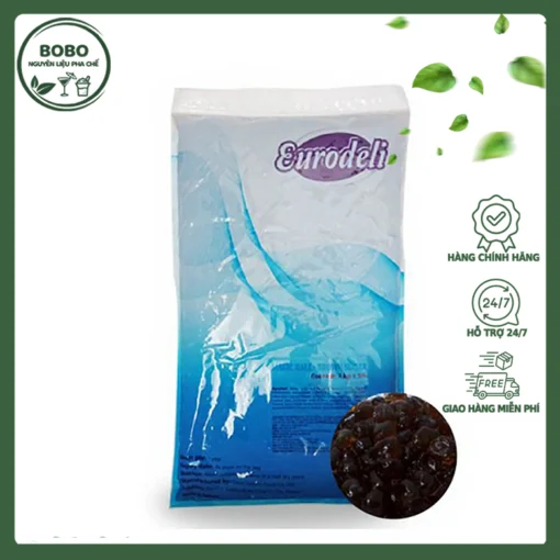 Trân Châu 3Q Eurodeli Taiwan Caramel 2Kg