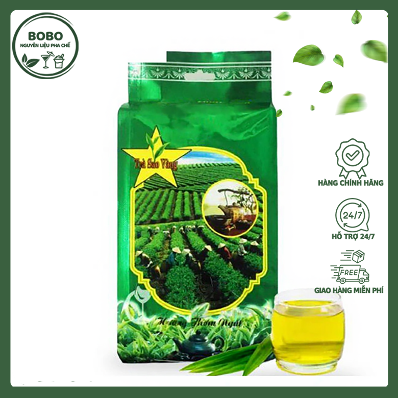 Trà Đá Sâm Dứa Sao Vàng 300Gram