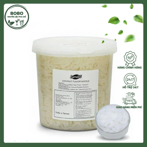 Thạch Dừa Sợi Đài Loan Eurodeli 3,2Kg