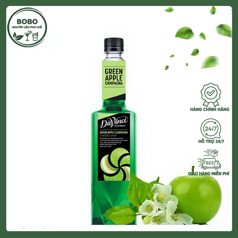 Siro Davinci Táo Xanh 750Ml
