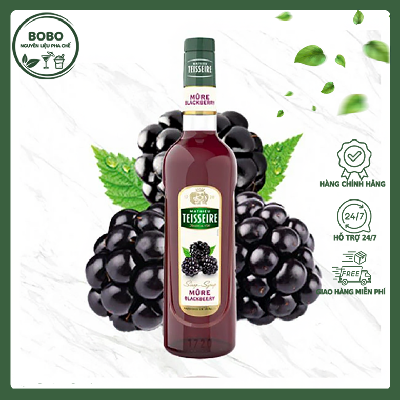 Teisseire Mâm Xôi Đen 700Ml