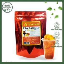 Trà Đào Sao Vàng Hòa Tan 500Gr