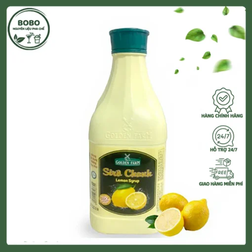 Siro Golden Farm Chanh 2L