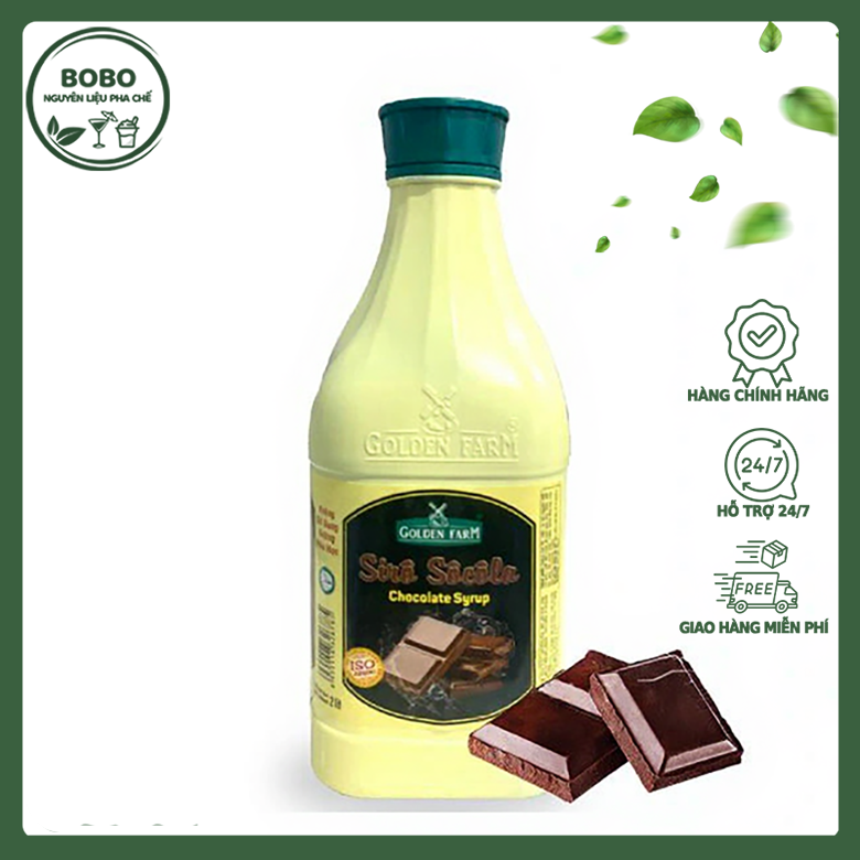 Siro Golden Farm Socola 2L