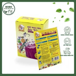 Bột Rau Câu Dẻo/Giòn Sóc Vàng