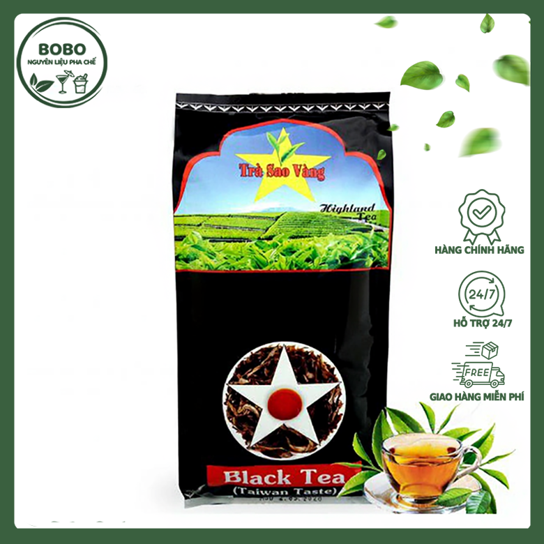 Trà Sao Vàng Hồng Trà Thượng Hạng 500Gr