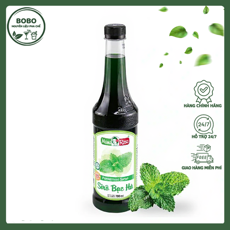 Siro Golden Farm Bạc Hà 700Ml
