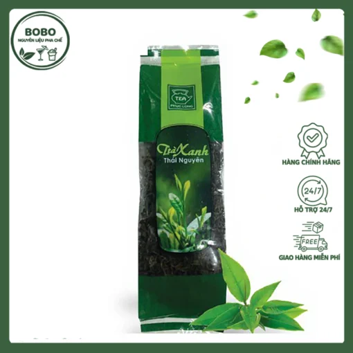 Trà Xanh Thái Nguyên Phúc Long Gói Nhỏ 100Gr