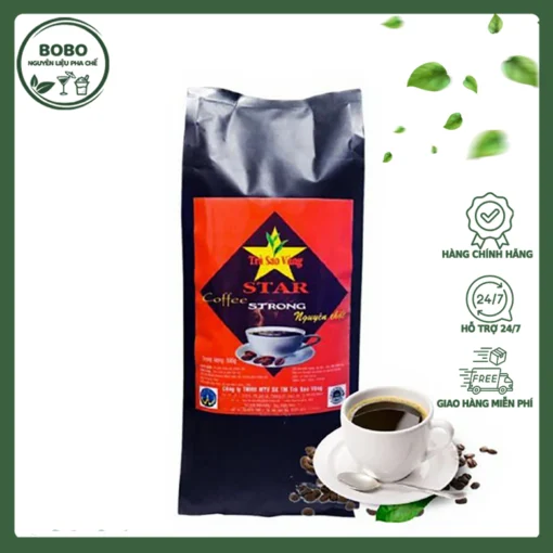 Bột Cà Phê Sao Vàng 500Gr