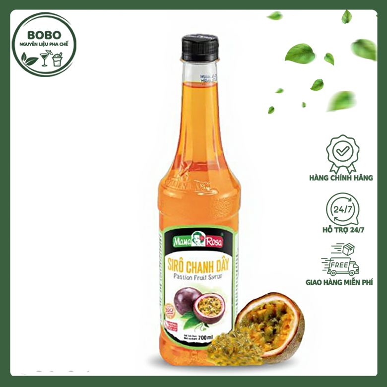 Siro Golden Farm Chanh Dây 700Ml