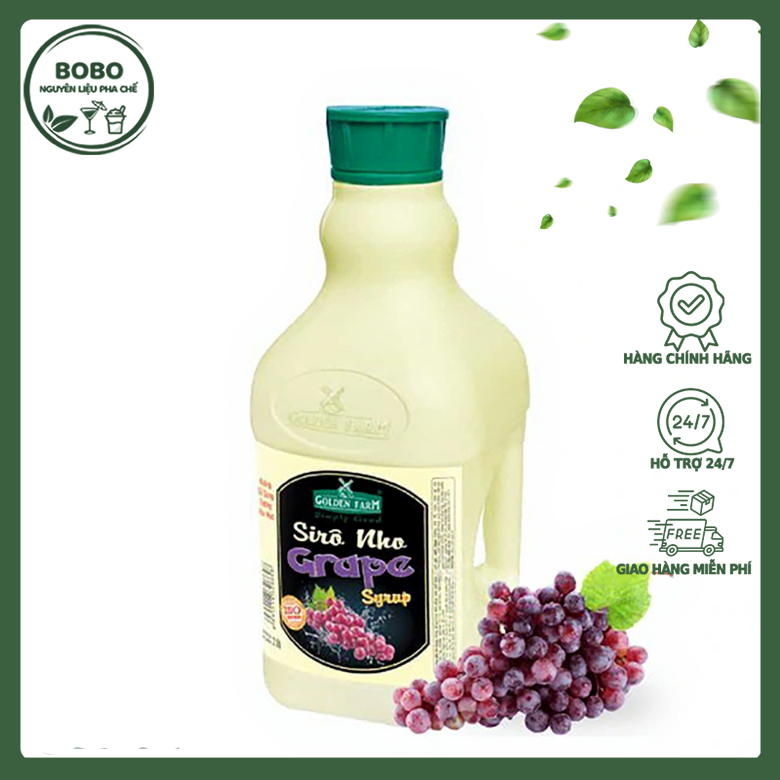 Siro Golden Farm Nho 2L