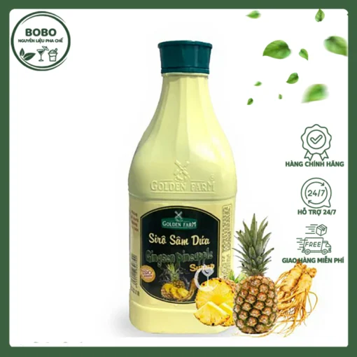 Siro Golden Farm Sâm Dứa 2L