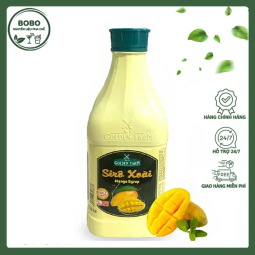Siro Golden Farm Xoài 2L