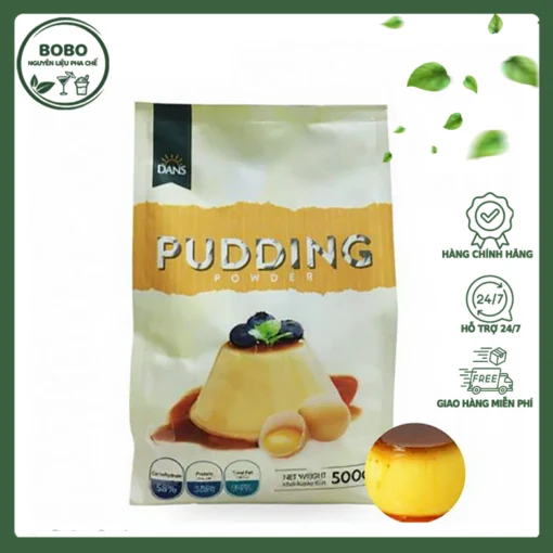 Bột Dans Pudding Trứng 500Gr