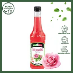 Siro Golden Farm Hoa Hồng 700Ml