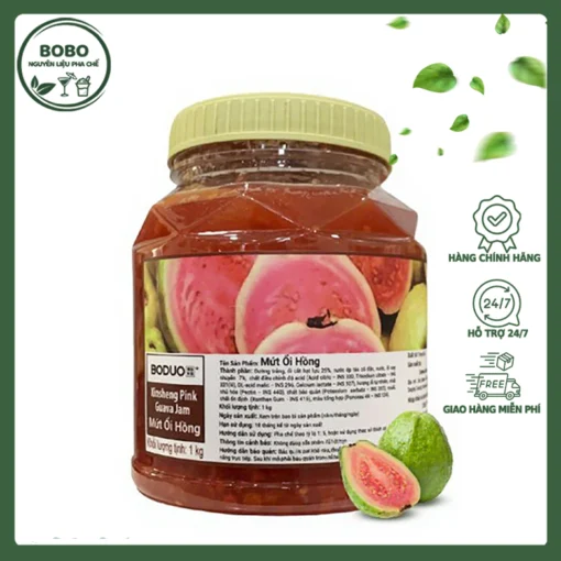 Mứt Boduo Ổi Hồng 1Kg