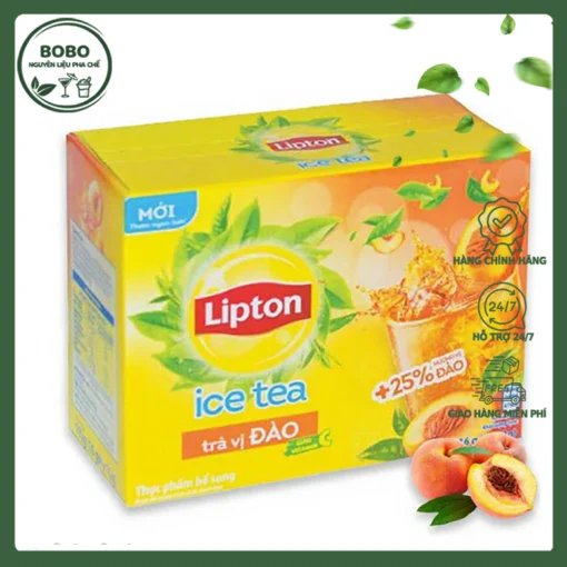 Trà Lipton Ice Tea Vị Đào 192G