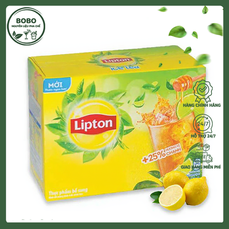 Trà Lipton Ice Tea Vị Chanh Mật Ong 192G
