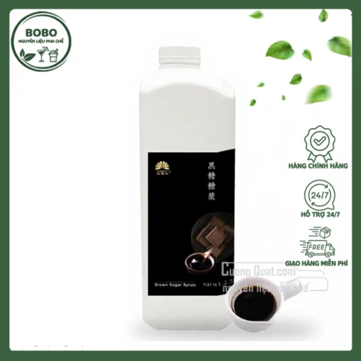 Siro Wonderful Đường Đen 2.5Kg
