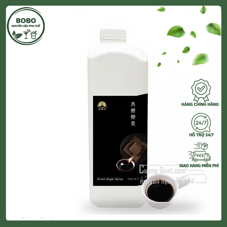 Siro Wonderful Đường Đen 2.5Kg
